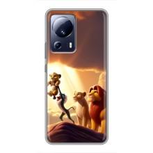 Чехол Король лев на Сяоми 13 Лайт (Рождение Симбы)