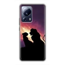 Чехол Король лев на Сяоми 13 Лайт (Симба и Налу)