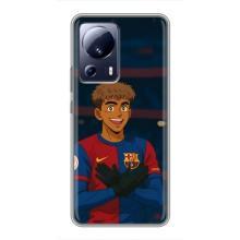 Чехол с футболистом Ламин Ямаль Xiaomi 13 Lite – Футболист Ямал