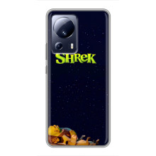 Чехол с мультфильмом Шрек на Xiaomi 13 Lite – Шрек лого