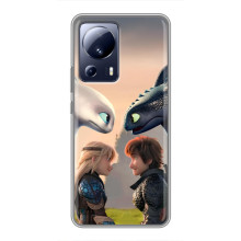 Чехол как приручить дракона на Xiaomi 13 Lite – Гикавка и Астрид