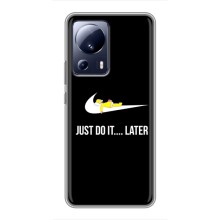 Чохол з логтипом Найк на Xiaomi 13 Lite – Nike just do it
