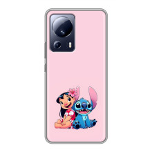 Чехол с принтом Стич на Xiaomi 13 Lite (Лило и Стич)