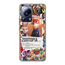 Чехол Зоотрополіс на Xiaomi 13 Lite – Коллаж Зоо