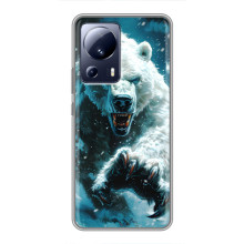 Чохол з картинкою 'Хижаки' для Xiaomi 13 Lite (Ведмідь)