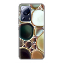 Мраморний чехол на Xiaomi 13 Lite (VPrint) (Радужний Мрамор)