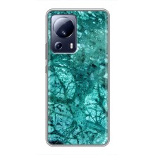 Мраморний чехол на Xiaomi 13 Lite (VPrint) (Зелений мрамор)