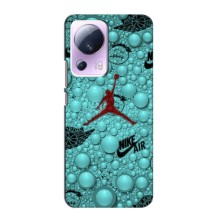 Силиконовый Чехол Nike Air Jordan на Сяоми 13 Лайт (Джордан Найк)