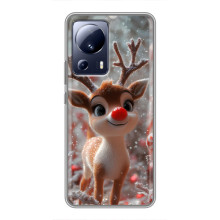 Яркий чехол для Xiaomi 13 Lite с Зимними Оленятами