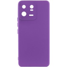 Чехол Silicone Cover Lakshmi Full Camera (A) для Xiaomi 13 Pro (Фиолетовый)