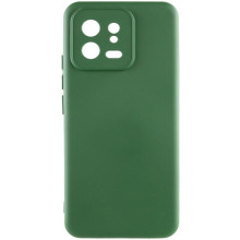 Чехол TPU GETMAN Liquid Silk Full Camera для Xiaomi 13 Pro – Зеленый