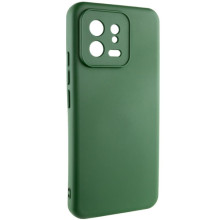 Чехол TPU GETMAN Liquid Silk Full Camera для Xiaomi 13 Pro – Зеленый