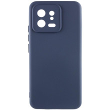 Чехол TPU GETMAN Liquid Silk Full Camera для Xiaomi 13 Pro – Синий