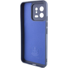 Чехол TPU GETMAN Liquid Silk Full Camera для Xiaomi 13 Pro – Синий