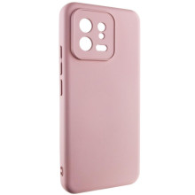 Чехол TPU GETMAN Liquid Silk Full Camera для Xiaomi 13 Pro – Розовый