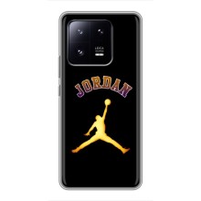 Чохли для Xiaomi 13 Pro - з картинкою JORDAN (AlphaPrint) (Jordan Gold)