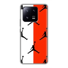 Чохли для Xiaomi 13 Pro - з картинкою JORDAN (AlphaPrint) (Лого Джордан)