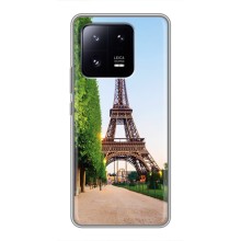 Чохол Ейфелева Вежа Xiaomi 13 Pro - (AlphaPrint) (Дорога до Парижу)
