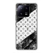 Чехол Стиль Louis Vuitton на Xiaomi 13 Pro – LV на белом