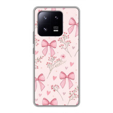 Чехол банты для Xiaomi 13 Pro – Банты с цветами