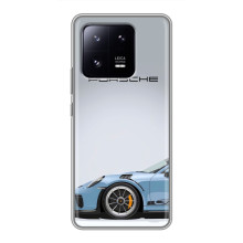 Чохол з авто Порше для Xiaomi 13 Pro – Блакитний Порше