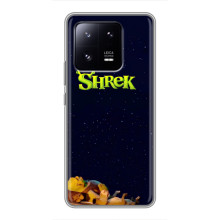 Чехол с мультфильмом Шрек на Xiaomi 13 Pro – Шрек лого
