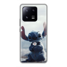 Чохол з малюнком Стіч для Xiaomi 13 Pro – Стіч з квіткою