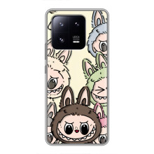 Чехол с Лабубу на Xiaomi 13 Pro – Коллаж Лабубу