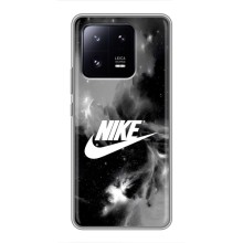Чехол с логотипом Найк на Xiaomi 13 Pro (Найк дымчатый)