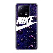 Чехол с логотипом Найк на Xiaomi 13 Pro (Найк на фиолетовом)