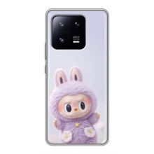 Чехол с принтом Лабубу для Xiaomi 13 Pro – Фиолетовый Лабубу