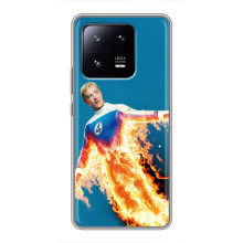 Чехол с принтом Фантастическая четверка для Xiaomi 13 Pro – Человек-Факел
