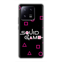 Чехол Гра в кальмара для Xiaomi 13 Pro – Логотип игры кальмара