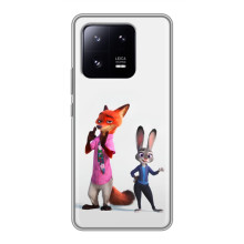 Силиконовый чехол с принтом Зоотрополіс для Xiaomi 13 Pro – Джуди и Ник