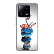 Силиконовый чехол с принтом Зоотрополіс для Xiaomi 13 Pro – Змея Зоо
