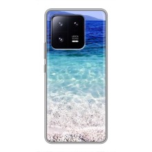 Силиконовый чехол с КАРТИНКАМИ лето для Xiaomi 13 Pro (AlphaPrint) (Море)