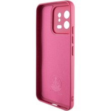 Чохол Silicone Cover Lakshmi Full Camera (A) для Xiaomi 13 – Бордовий