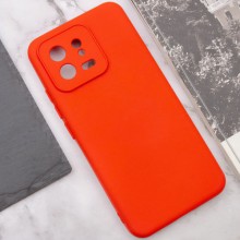 Чохол Silicone Cover Lakshmi Full Camera (A) для Xiaomi 13 – Червоний