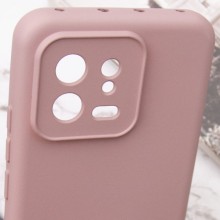 Чохол Silicone Cover Lakshmi Full Camera (A) для Xiaomi 13 – Рожевий