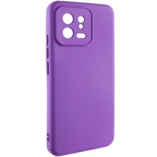 Чохол Silicone Cover Lakshmi Full Camera (A) для Xiaomi 13 – Фіолетовий