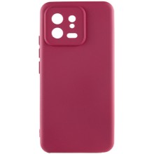 Чехол Silicone Cover Lakshmi Full Camera (A) для Xiaomi 13 – Бордовый