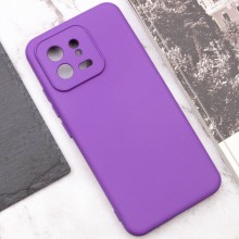 Чехол Silicone Cover Lakshmi Full Camera (A) для Xiaomi 13 – Фиолетовый