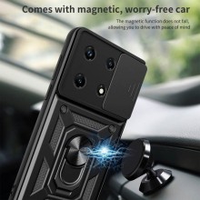 Ударопрочный чехол Camshield Serge Ring для Xiaomi 13 – Черный