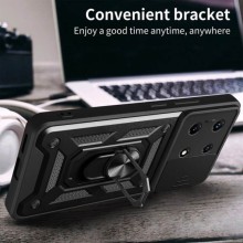 Ударопрочный чехол Camshield Serge Ring для Xiaomi 13 – Черный