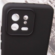 Чохол Silicone Cover Lakshmi Full Camera (A) для Xiaomi 13 – Чорний