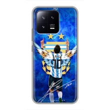 Чехлы для Xiaomi 13 (Leo чемпион) (AlphaPrint) (Месси сборная)