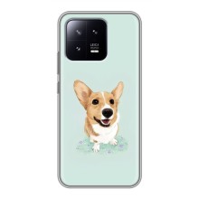 Чехлы с собаками для Xiaomi 13 (VPrint) (Корги)