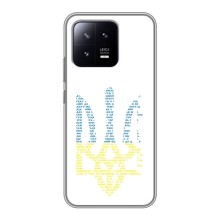 Чохли для Xiaomi 13 Укр. Символіка (AlphaPrint) (Герб з букв)