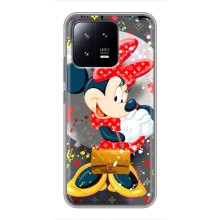 Чехол Disney Mouse Xiaomi 13 (PREMIUMPrint) (Minni с бантиком)