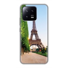 Чехол Эйфелева Башня для Xiaomi 13 - (AlphaPrint) (Дорога в Париж)